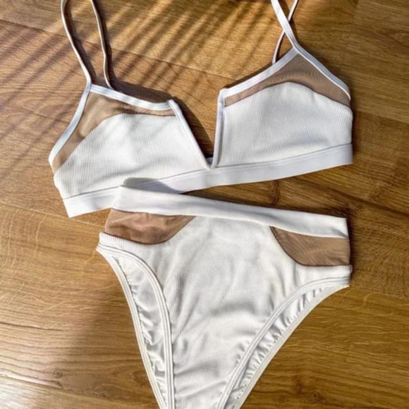 L*Space Sadie Palonia Bikini Set Cream - Picture 4 of 15